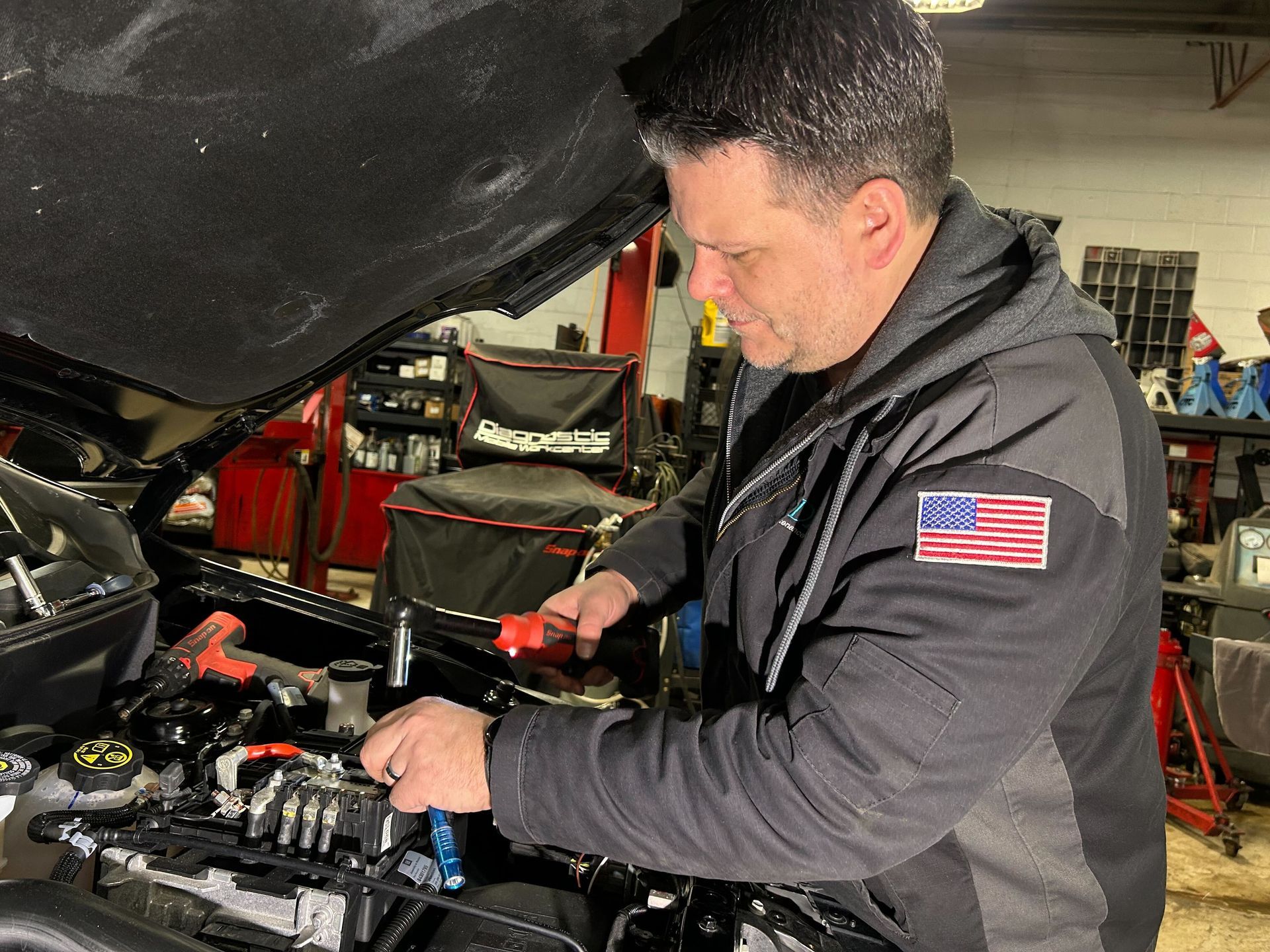Technician Working On Engine Repair Under Aftermarket Warranty | Auto DR