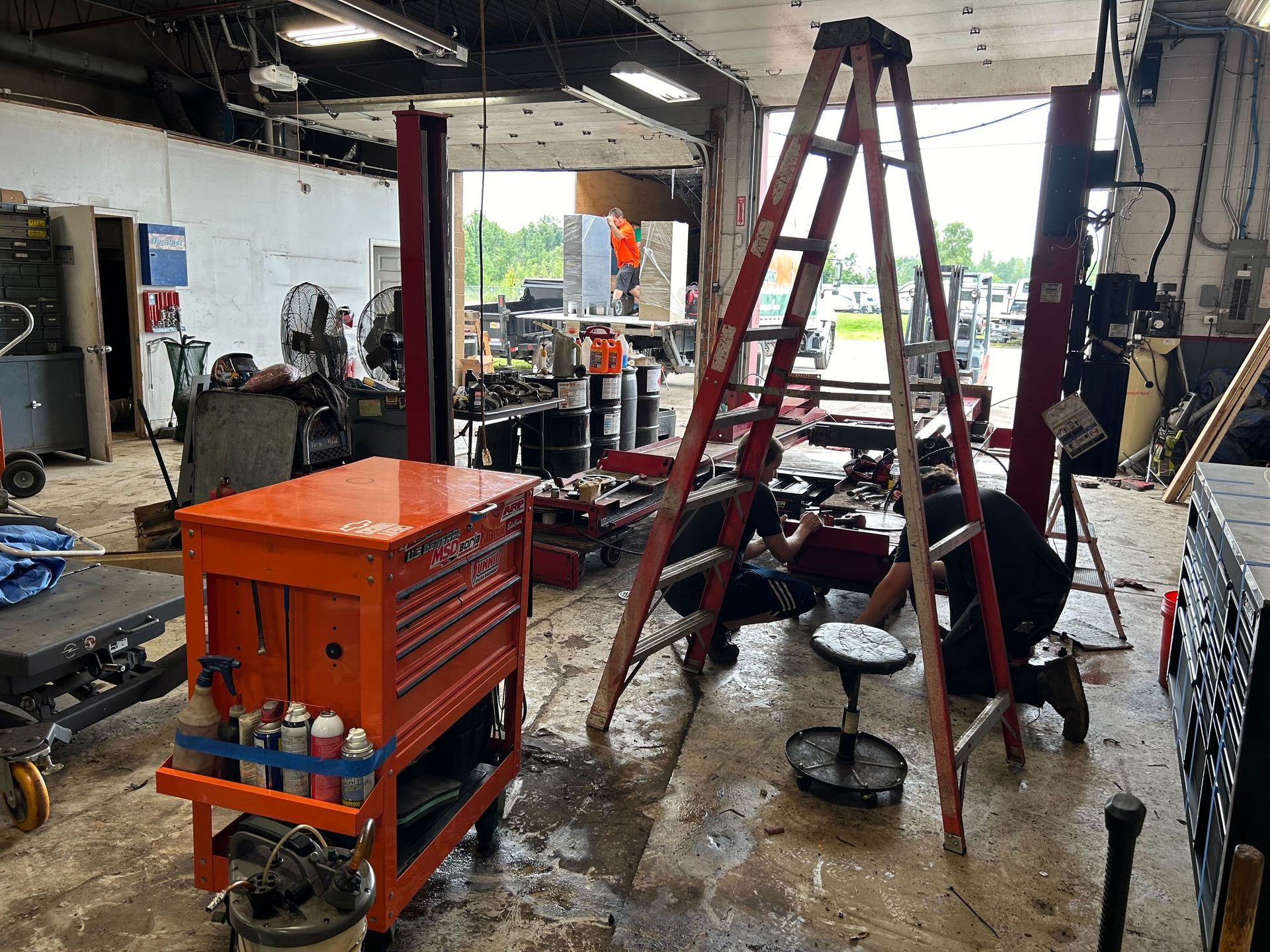 Auto Repair Equipment Setup Inside Service Bay | Auto DR