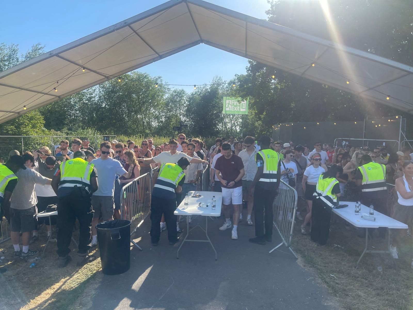 Sams Event Control at the Rum & Reggae Festival in Nottingham