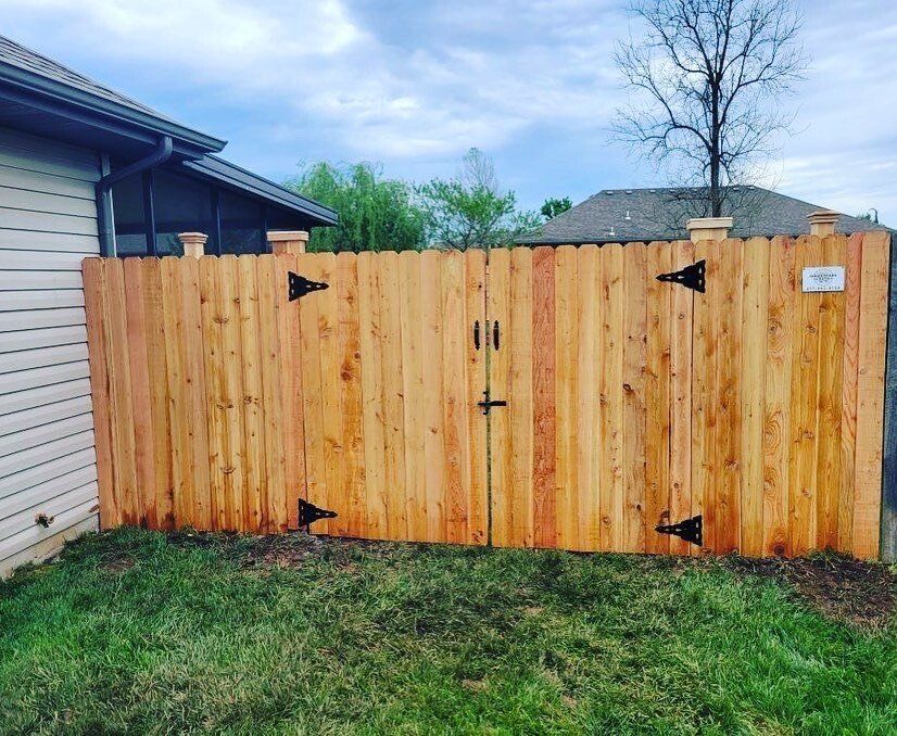 wooden fences