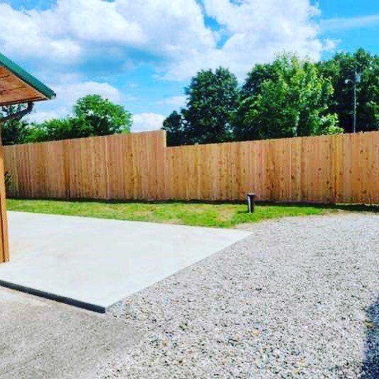 wooden fences