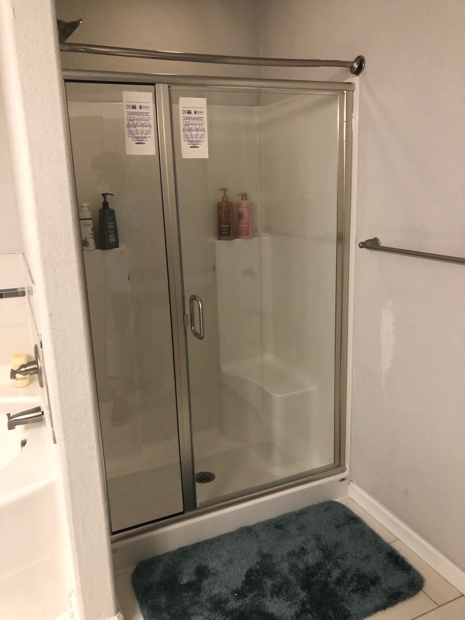 Semi-Frameless Shower Enclosure