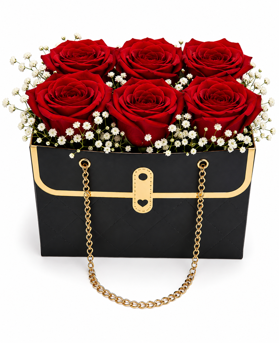 Cartera de 6 rosas