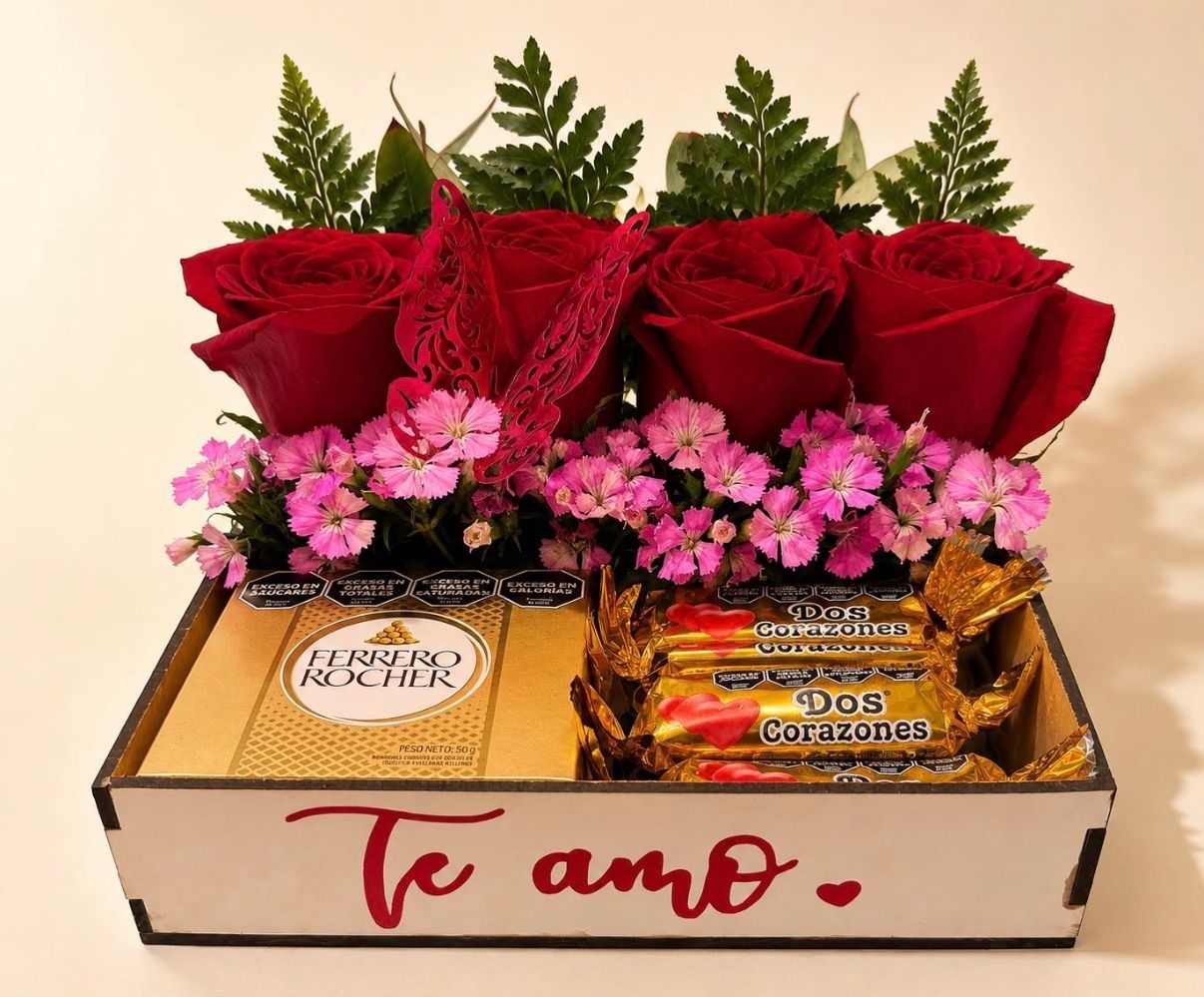 Box mix de chocolates.