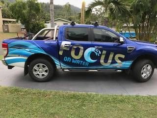 Focus On Water Ute — Focus On Water In Cannonvale, QLD