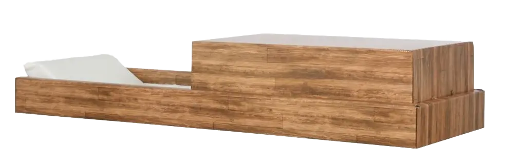 Two caskets, one black and one brown, each with a white lining and open lid