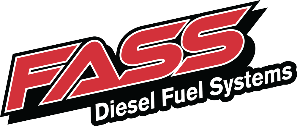 The logo for fass diesel fuel systems is red and black.