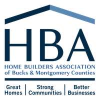 Logo: HBA in dark blue with house outline, text reads 