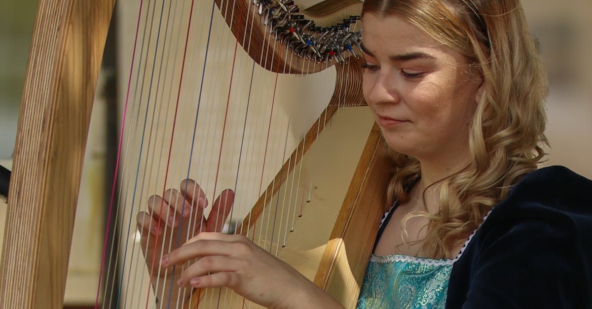 harp lesson