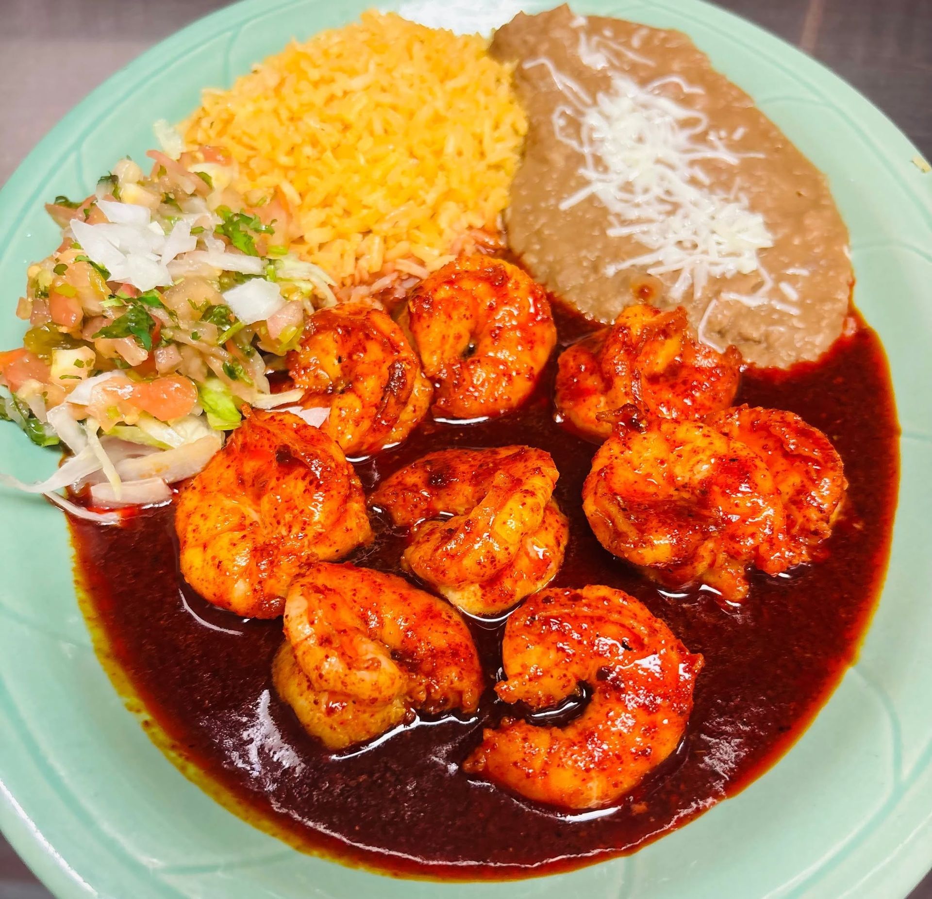 Camarones a la Diabla