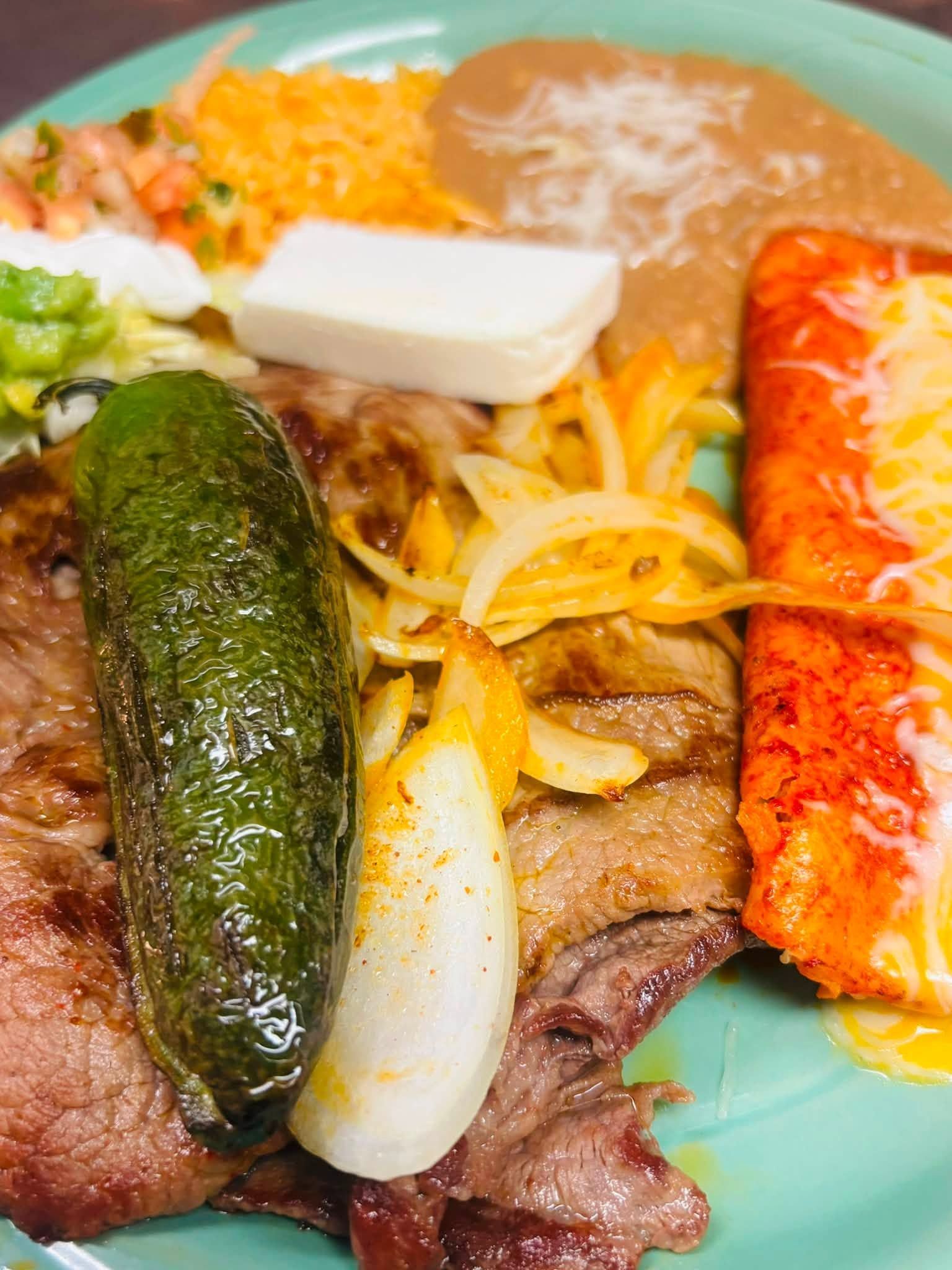 Carne Asada & Enchilada