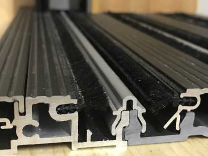 Detail photo of door frames