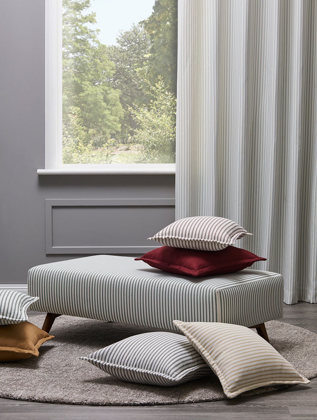 Elegant Style Curtain and Cushions — Bundaberg, Qld — Andersons Curtains & Blinds