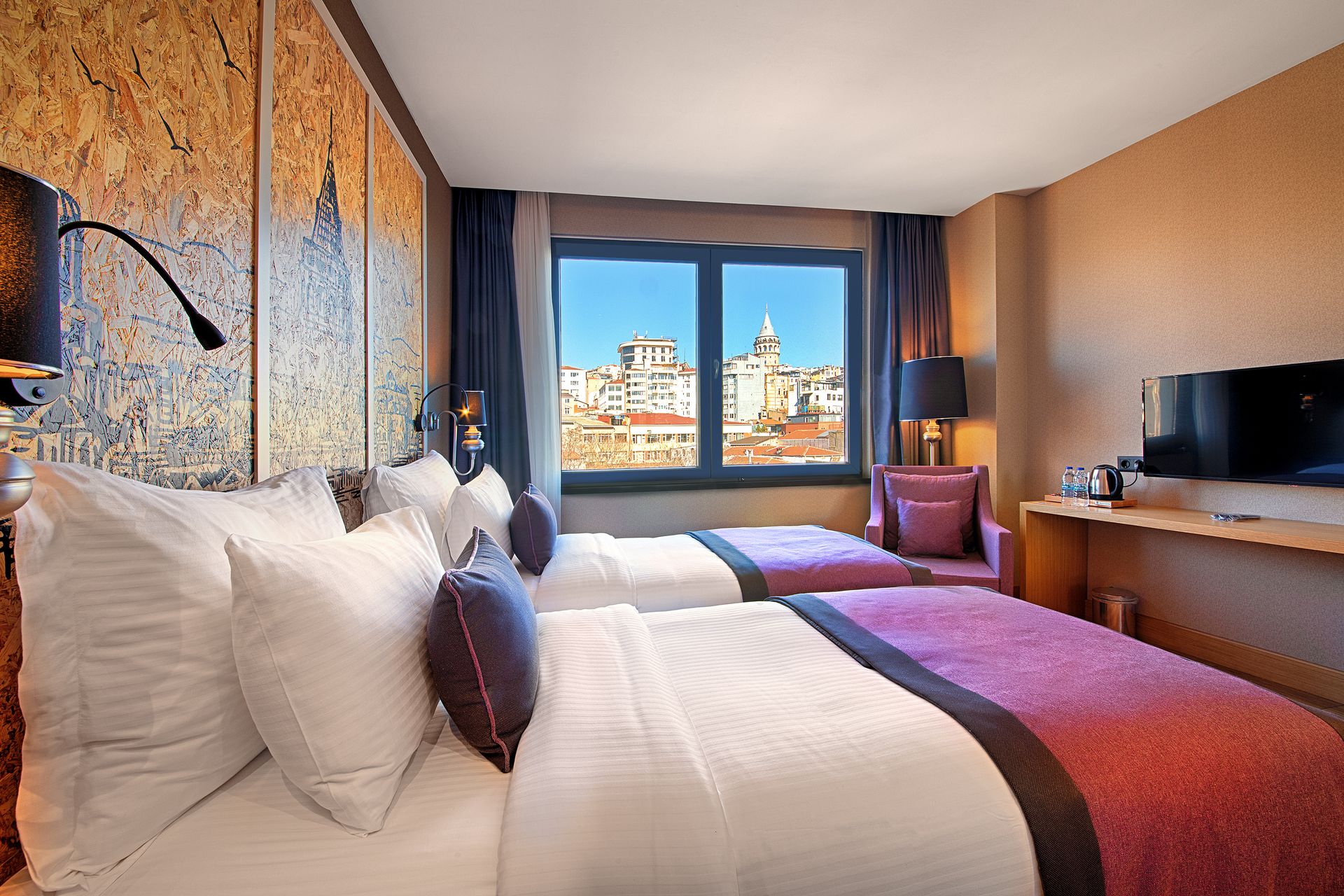 The Halich Hotel İstanbul Karaköy, Twin Bed Standart Room