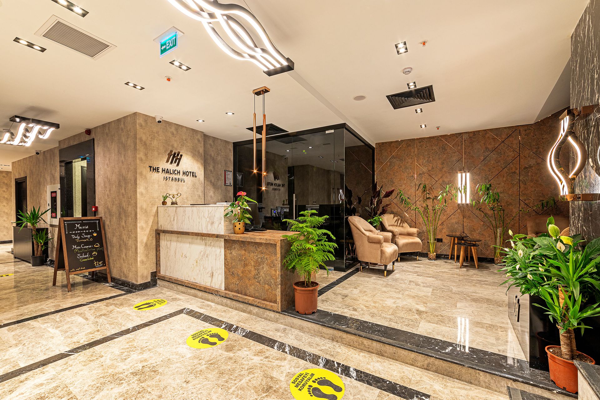 The Halich Hotels , İstanbul Karaköy, Lobby