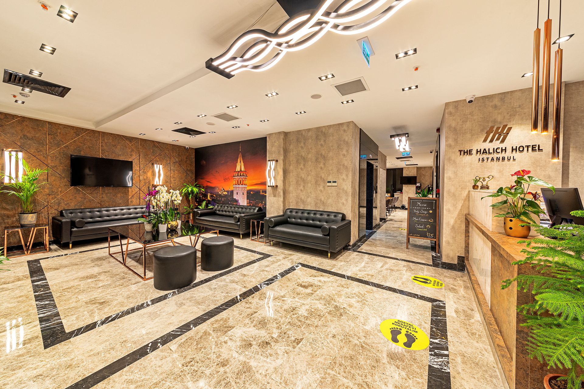 The Halich Hotels , İstanbul Karaköy, Lobby