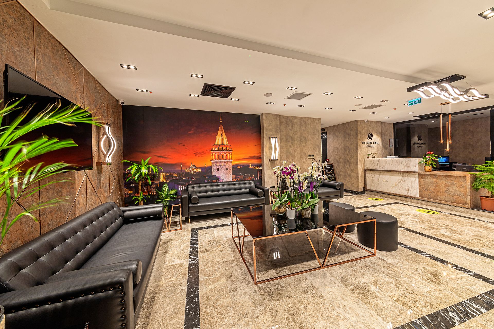 The Halich Hotels , İstanbul Karaköy, Lobby