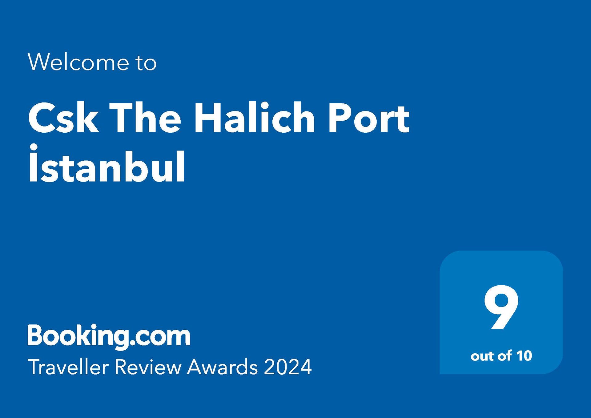 The Halich Hotel İstanbul Karaköy, Award Icon4