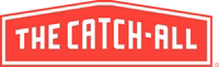 The Catch-All logo in white text on a red background within a red border.