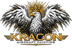 Kracon Aircraft White Logo