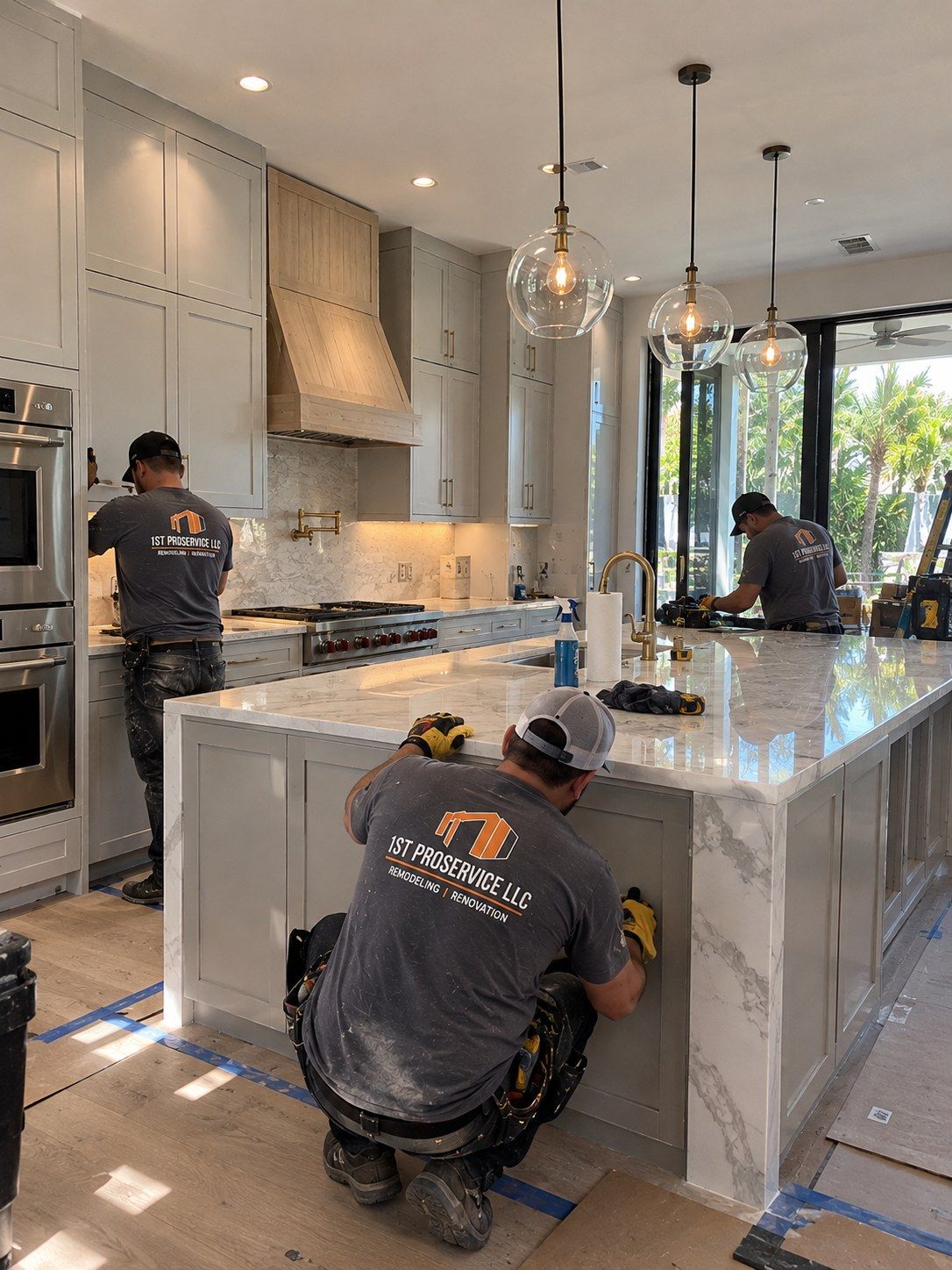 Countertop fit