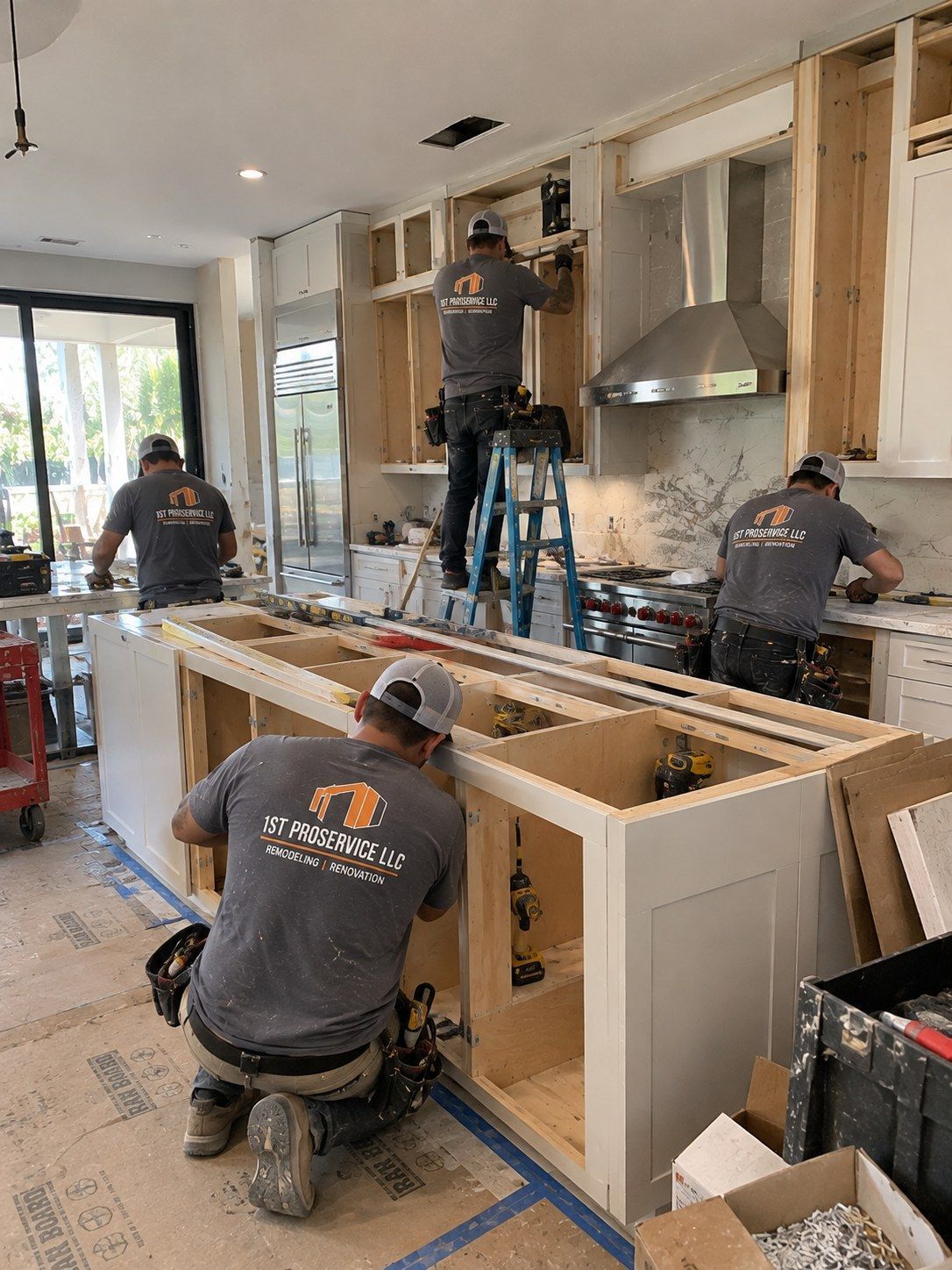 Countertop fit