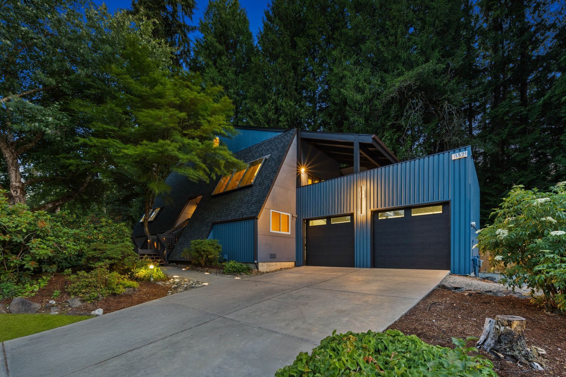 Front Exterior after full home remodeling