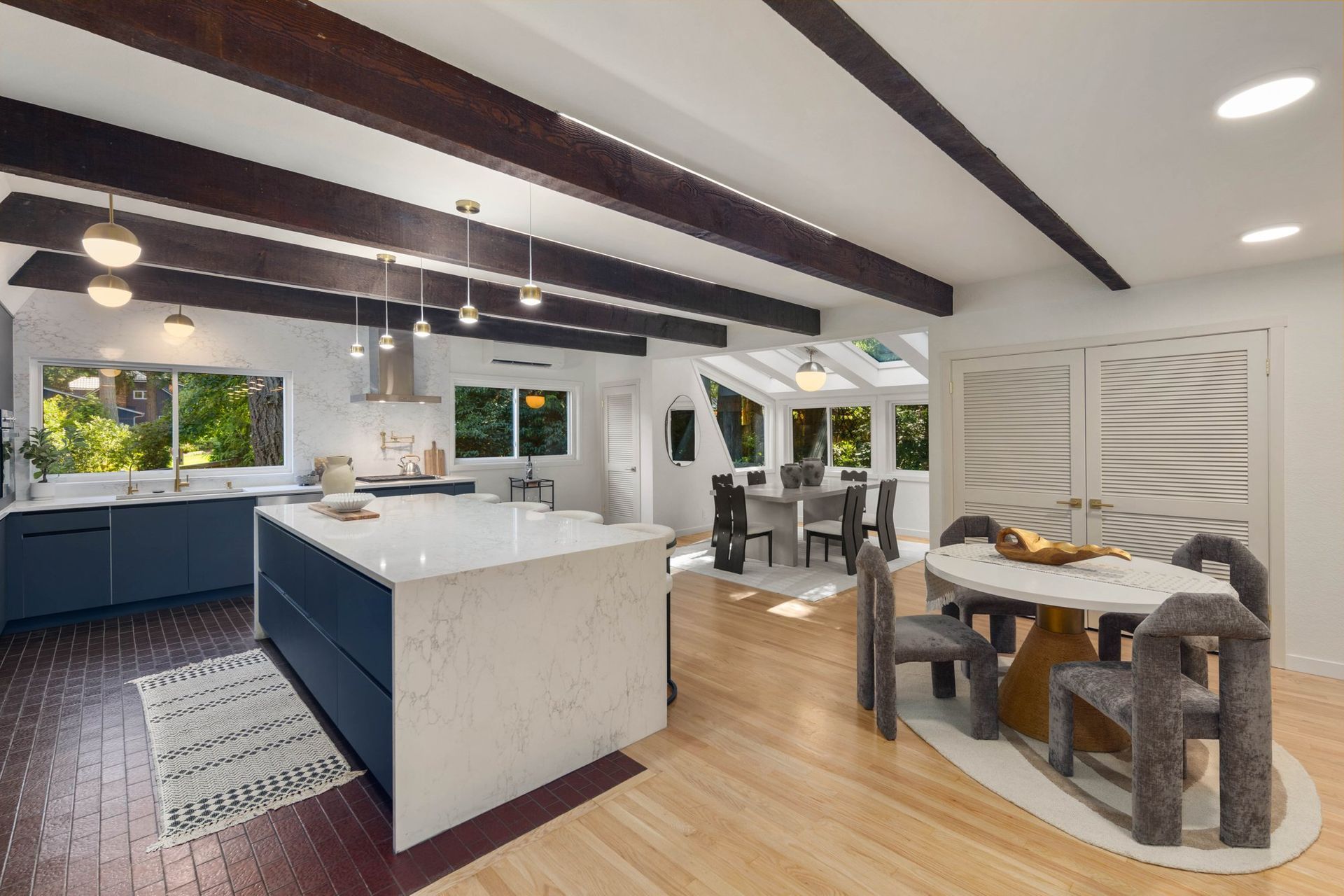 Kitchen & Dining after full home remodeling