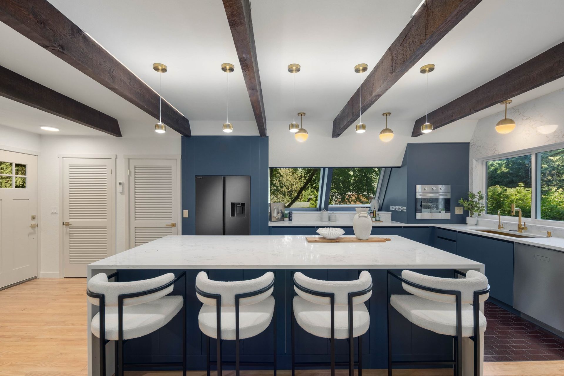 Kitchen after remodeling