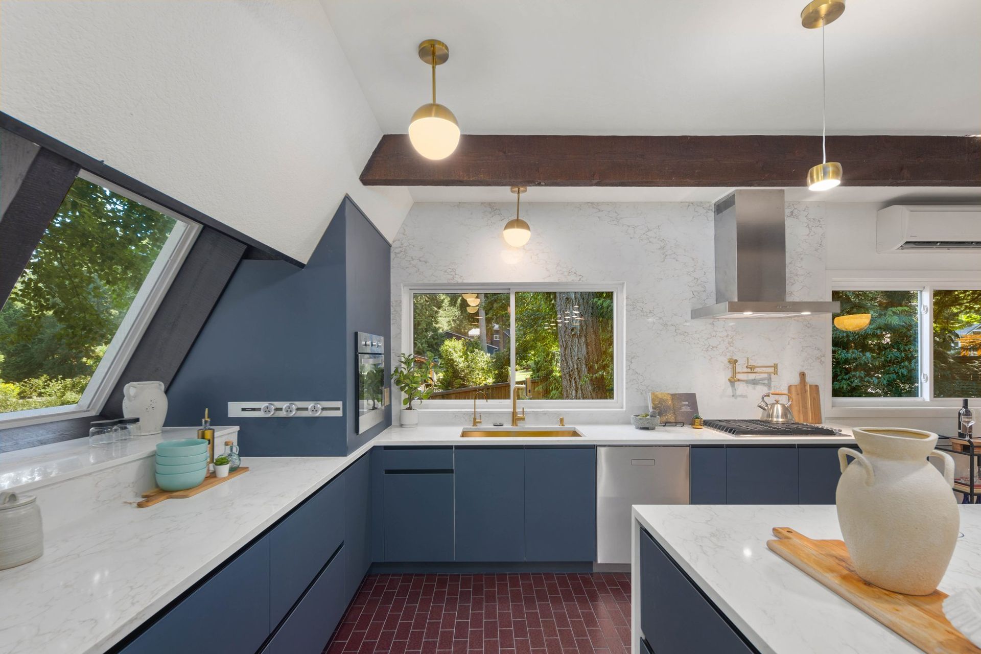 Kitchen Window after full home remodeling