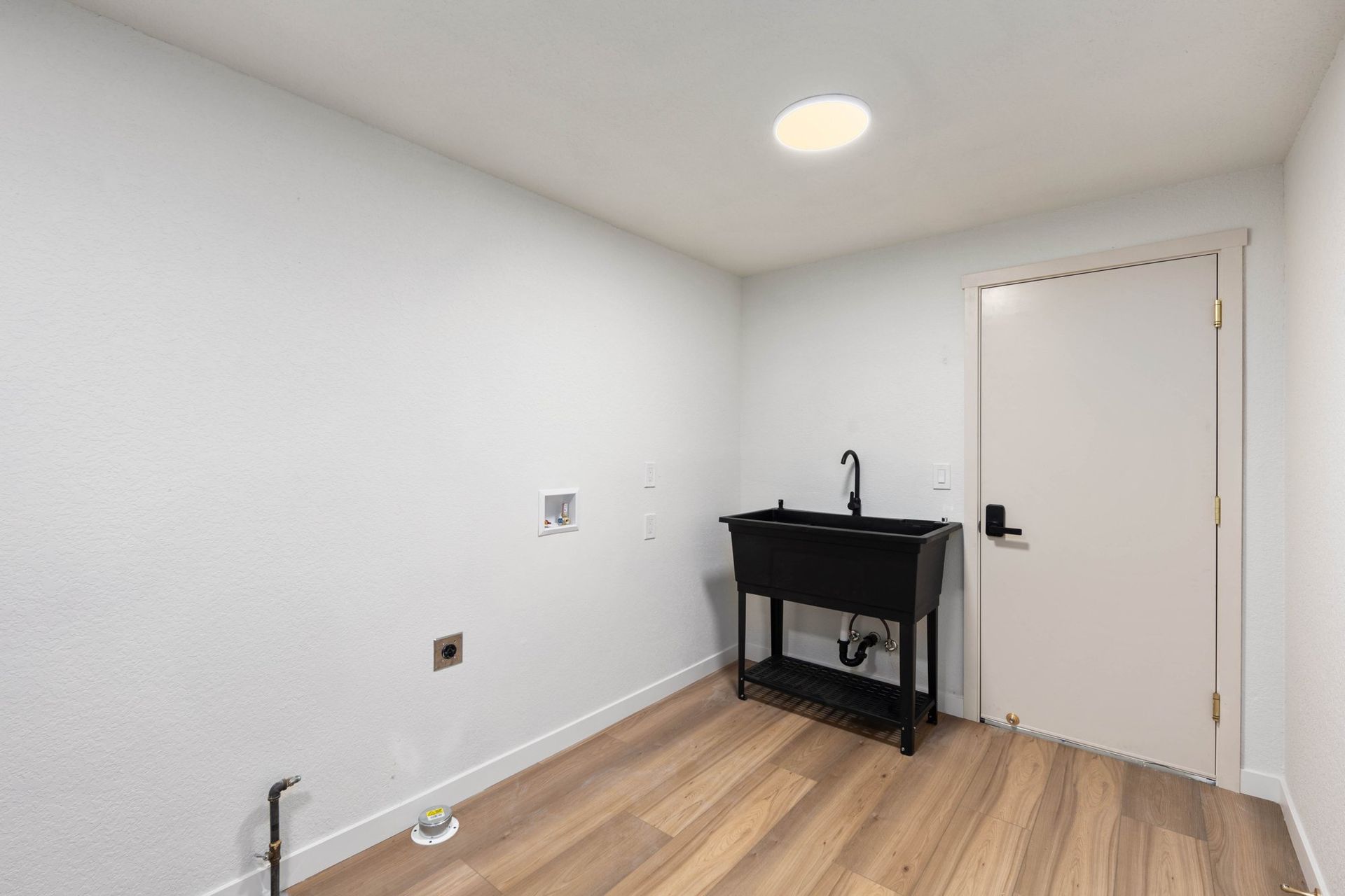Finished Utility Space after full home remodeling