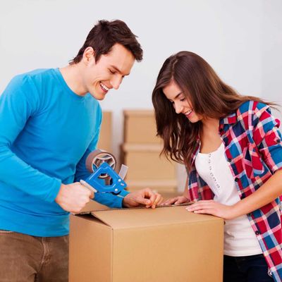 Carrying Boxes to Storage