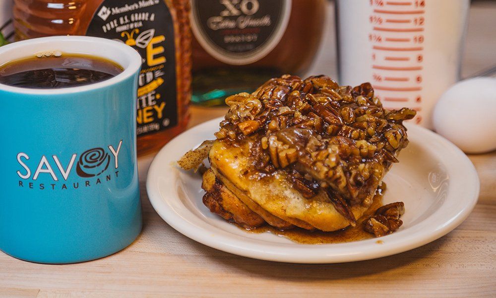 Savoy Breakfast Caramel Pecan Rolls