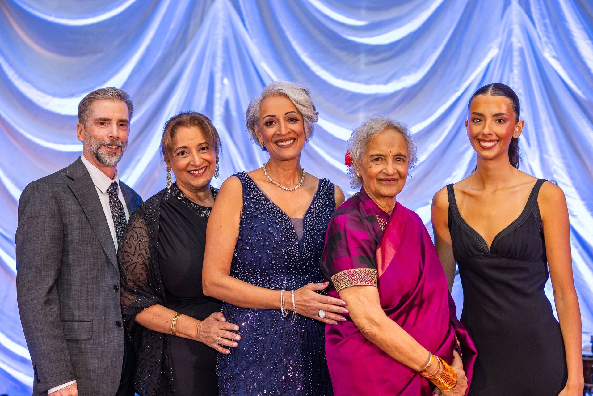 Sabeena and family at Canadian Mortgage Hall Of Fame 