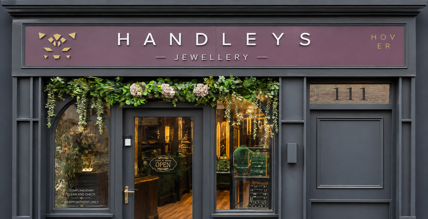 Handley's of Holywood jewellery shop exterior