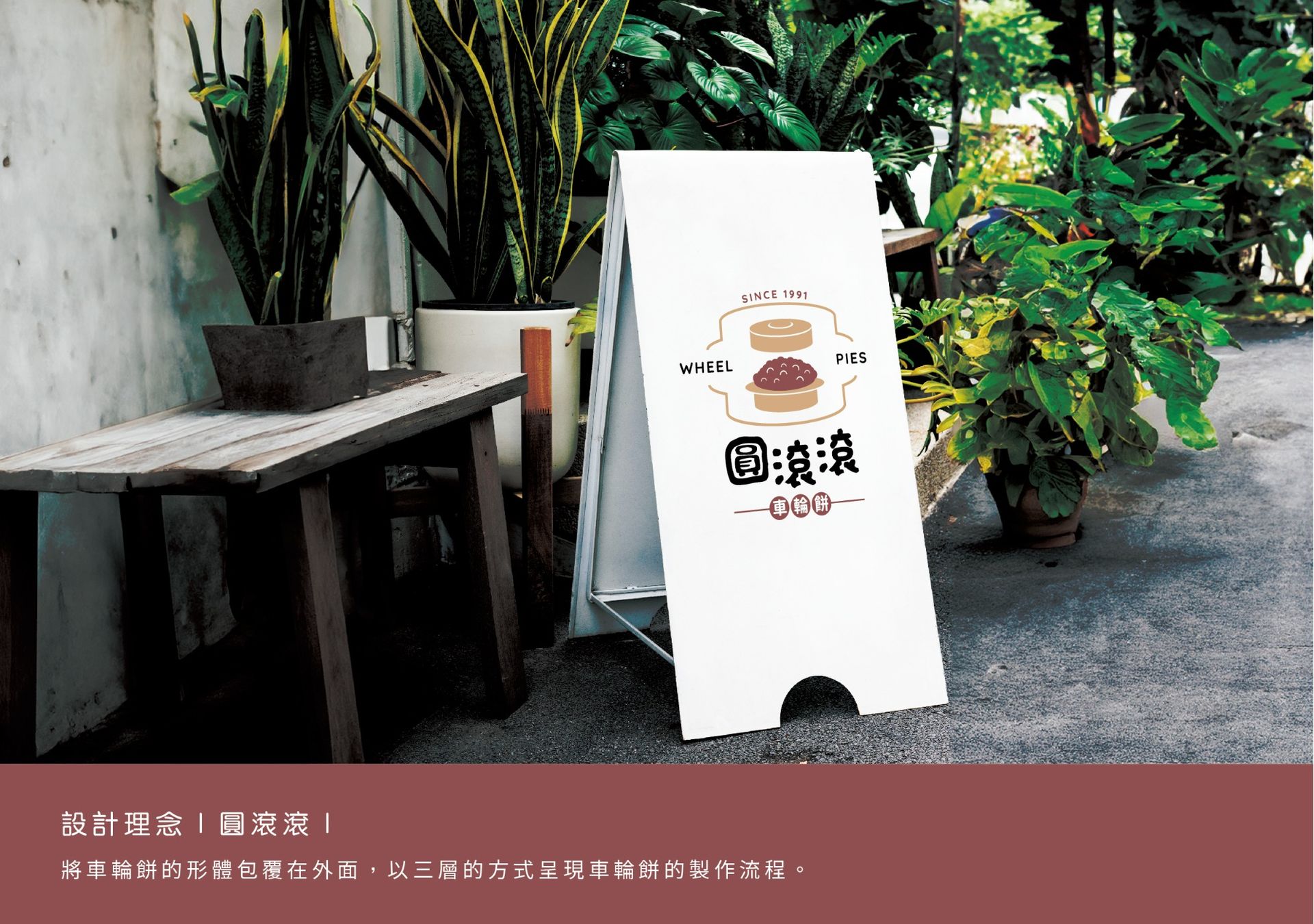 CIS 設計-圓滾滾車輪餅
