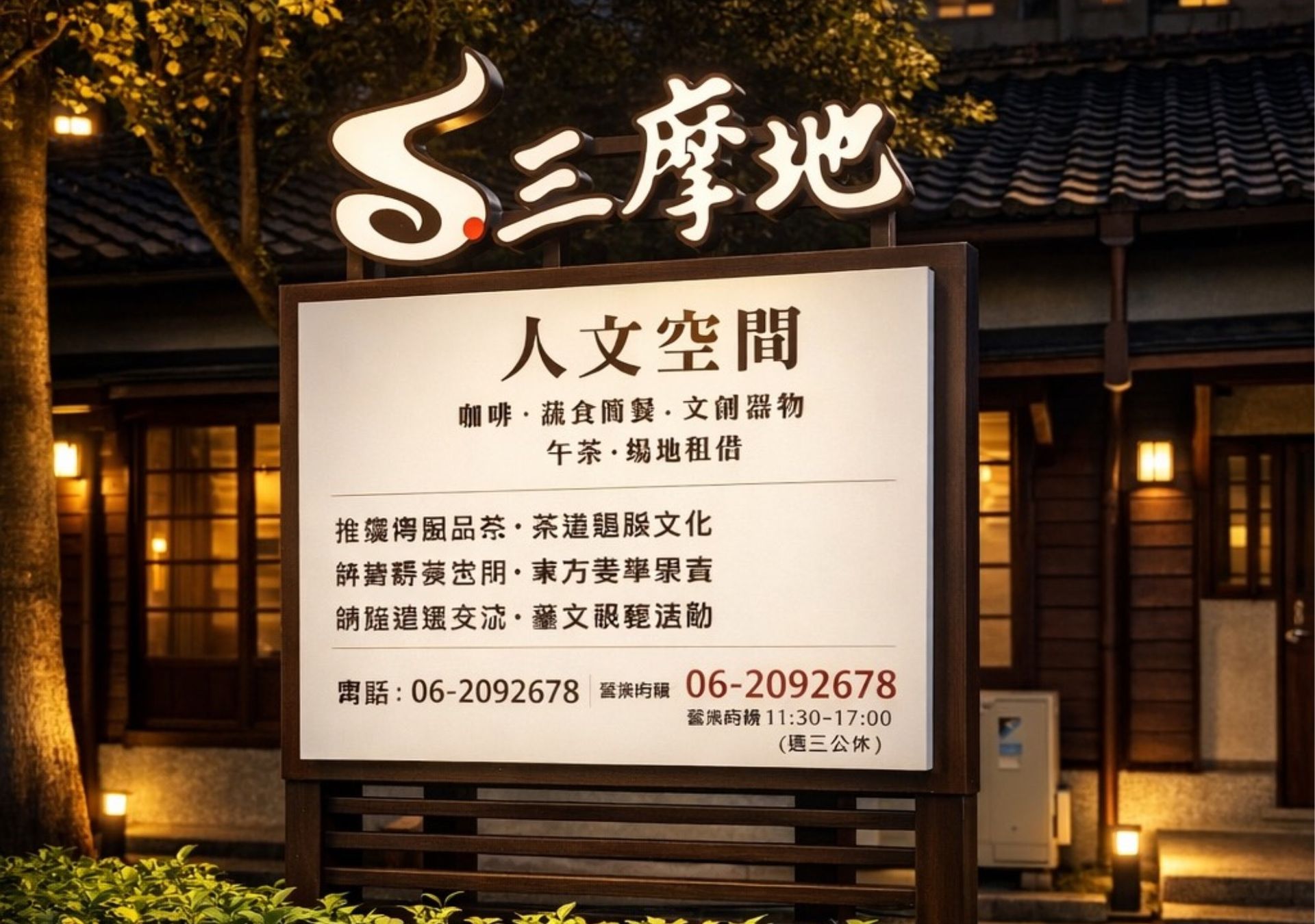 精緻招牌設計-三摩地