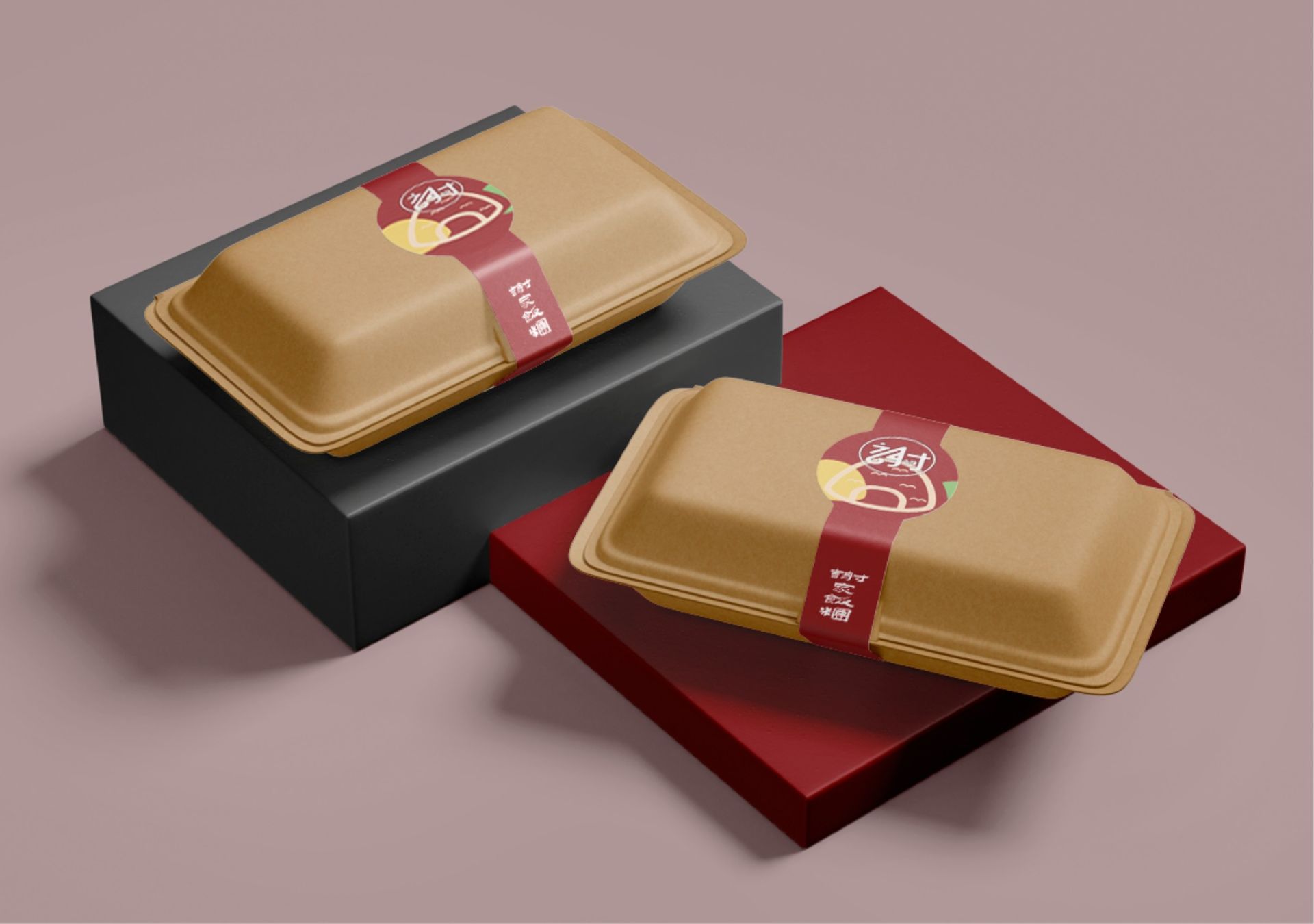 包裝設計-謝家飯糰餐盒