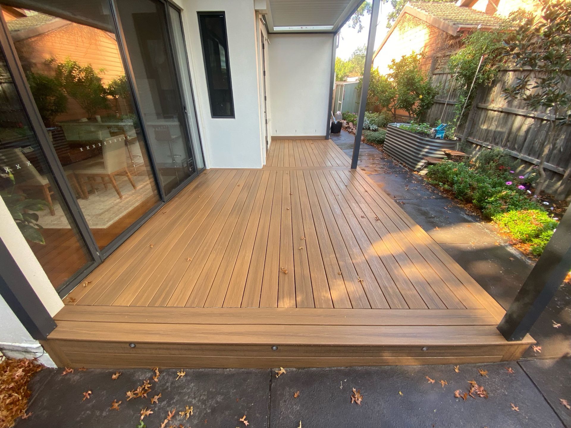 Garage deck
