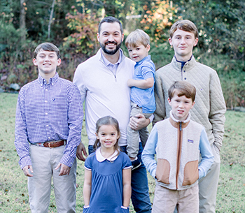 President of Holley and family