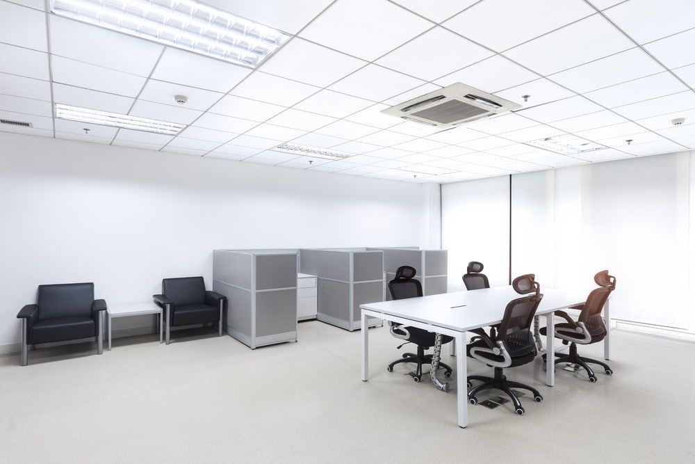 A Conference Room with A Table and Chairs in It — Danzair Refrigeration & Airconditioning in Evans Head, NSW