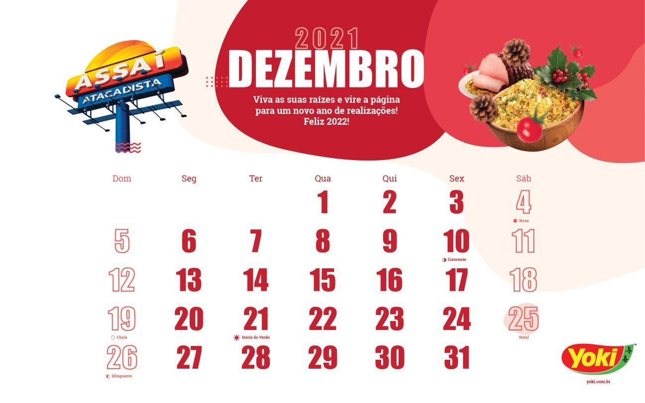 criar calendario personalizado