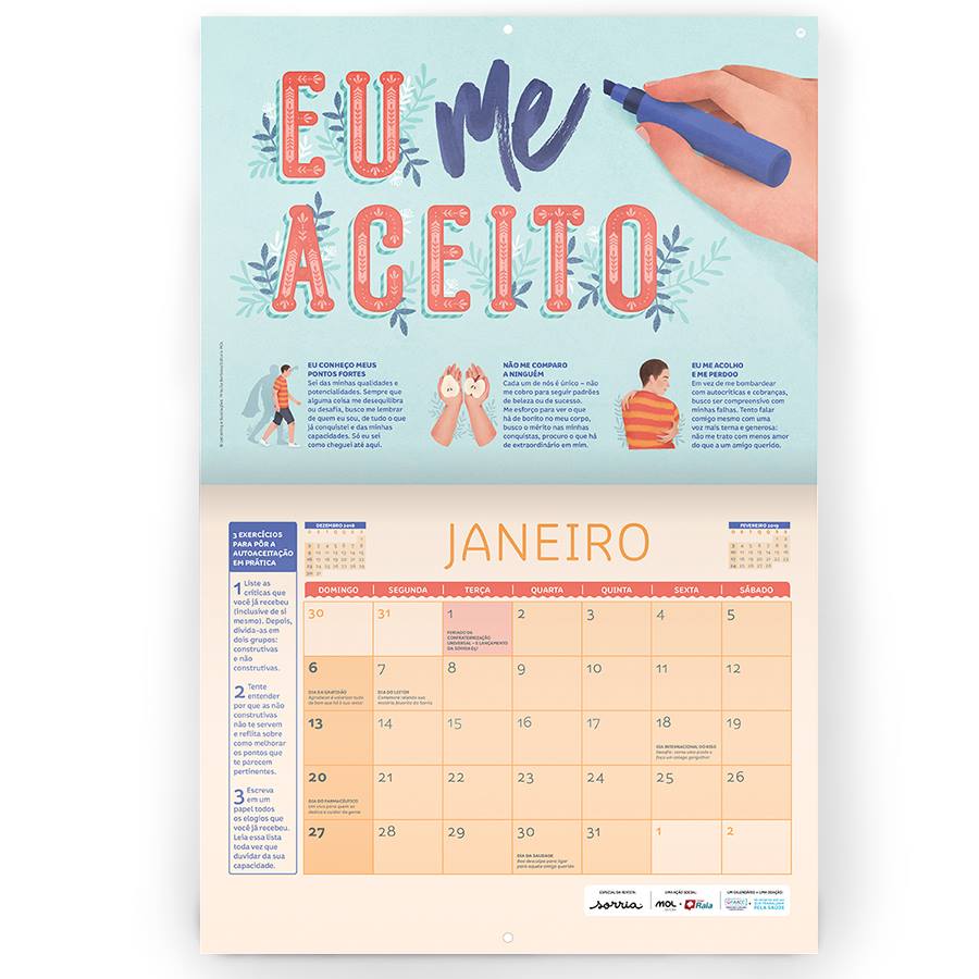 criar calendario personalizado