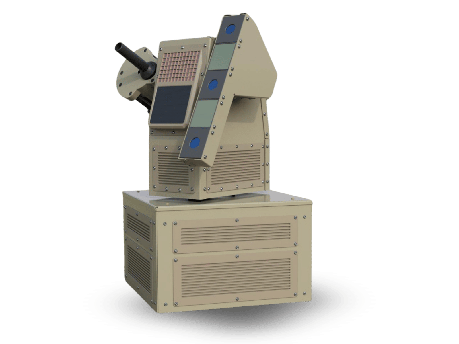 Mongoose man-portable kinetic counter-UAS turret