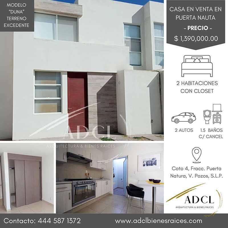 Casa en venta en Puerta Natura
