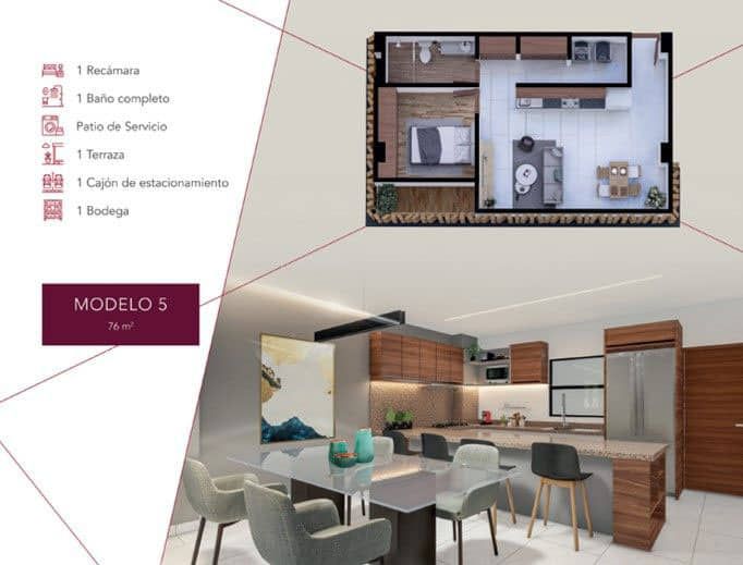 Departamentos en venta en Torre Granat