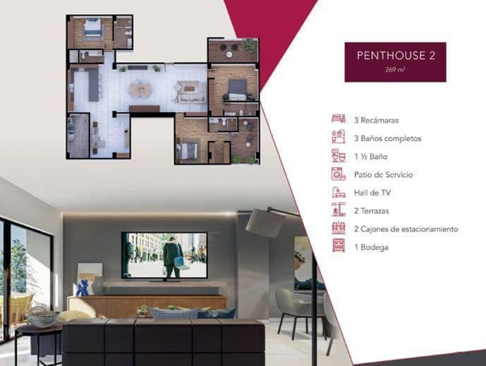 Departamentos en venta en Torre Granat