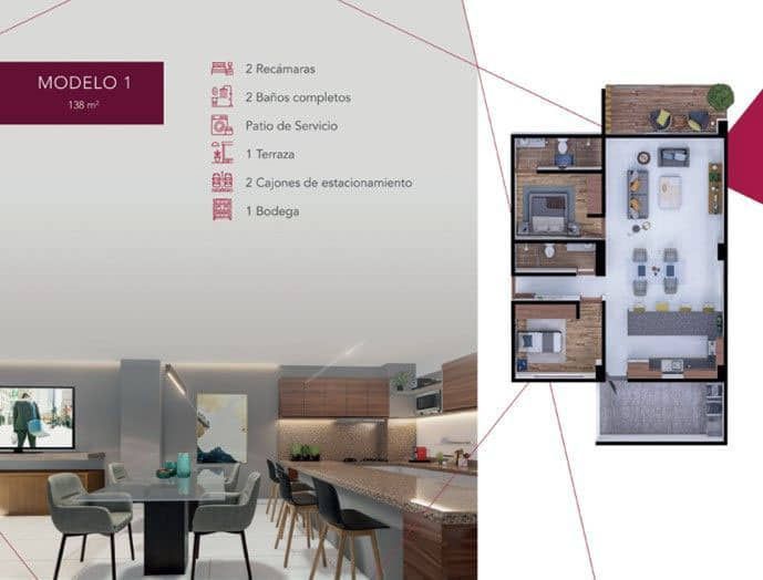 Departamentos en venta en Torre Granat