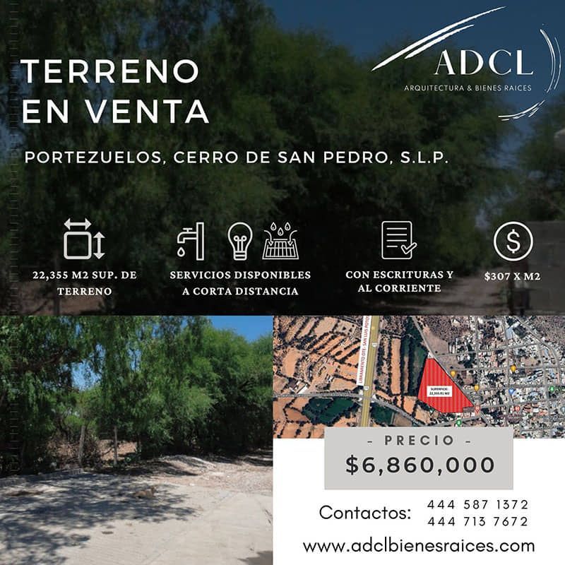 Venta en Portezuelos San Luis Potosí