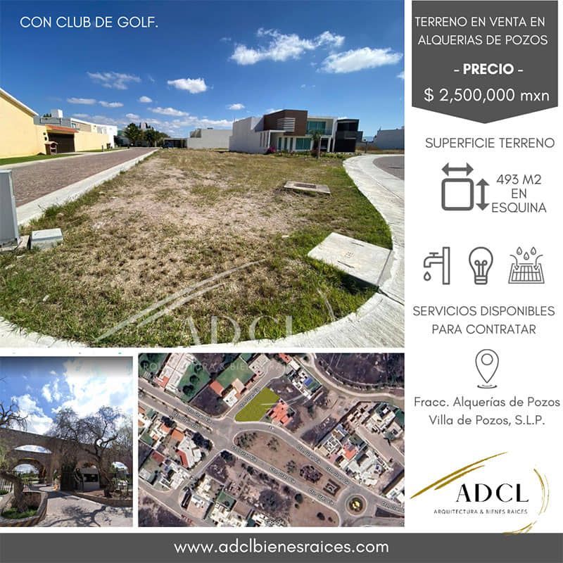 Venta en Alerías de Pozos San Luis Potosí